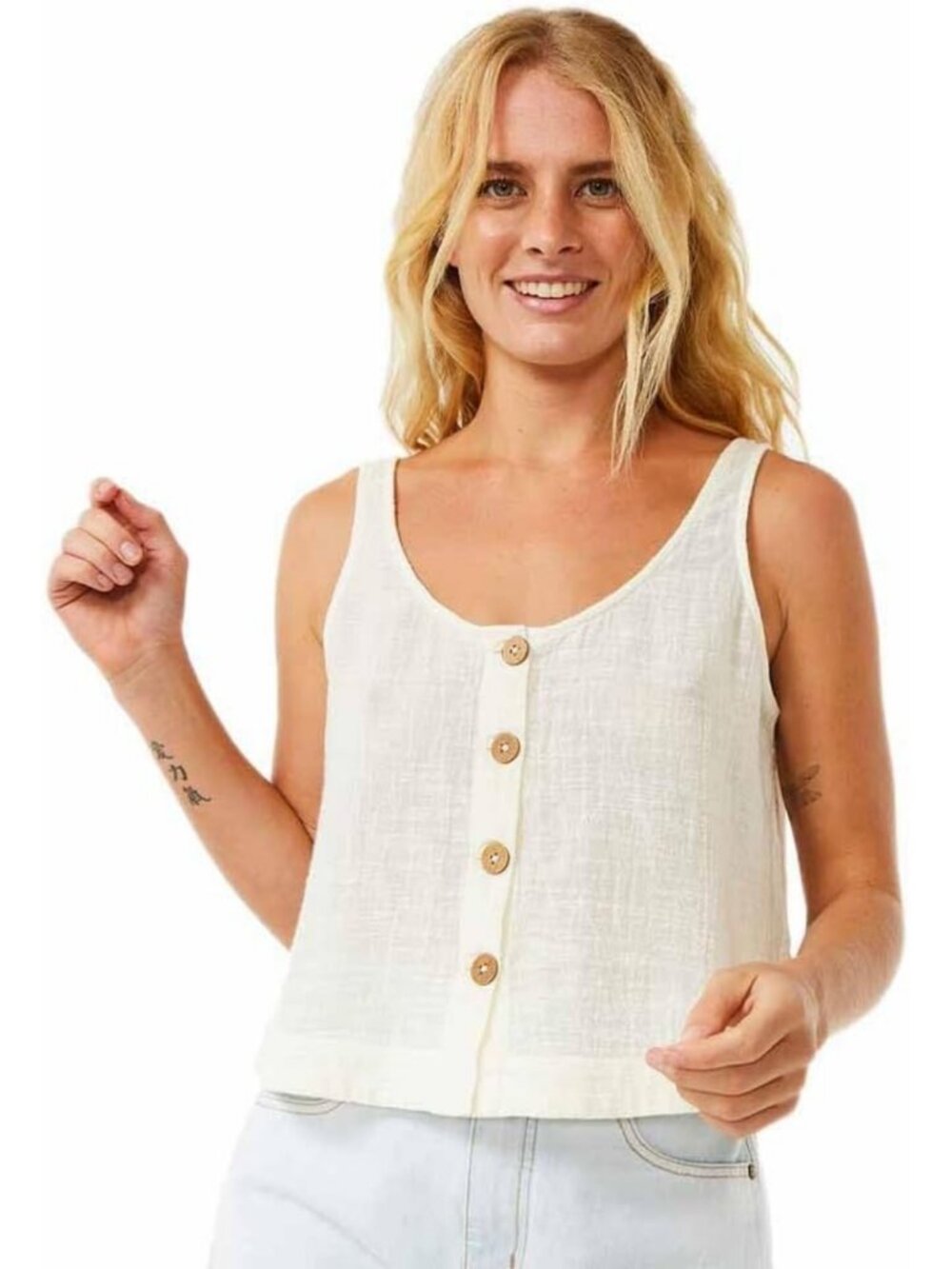 Classic Surf Tank Top for Women - Lightweight, Stylish Beachwear, Perfect for